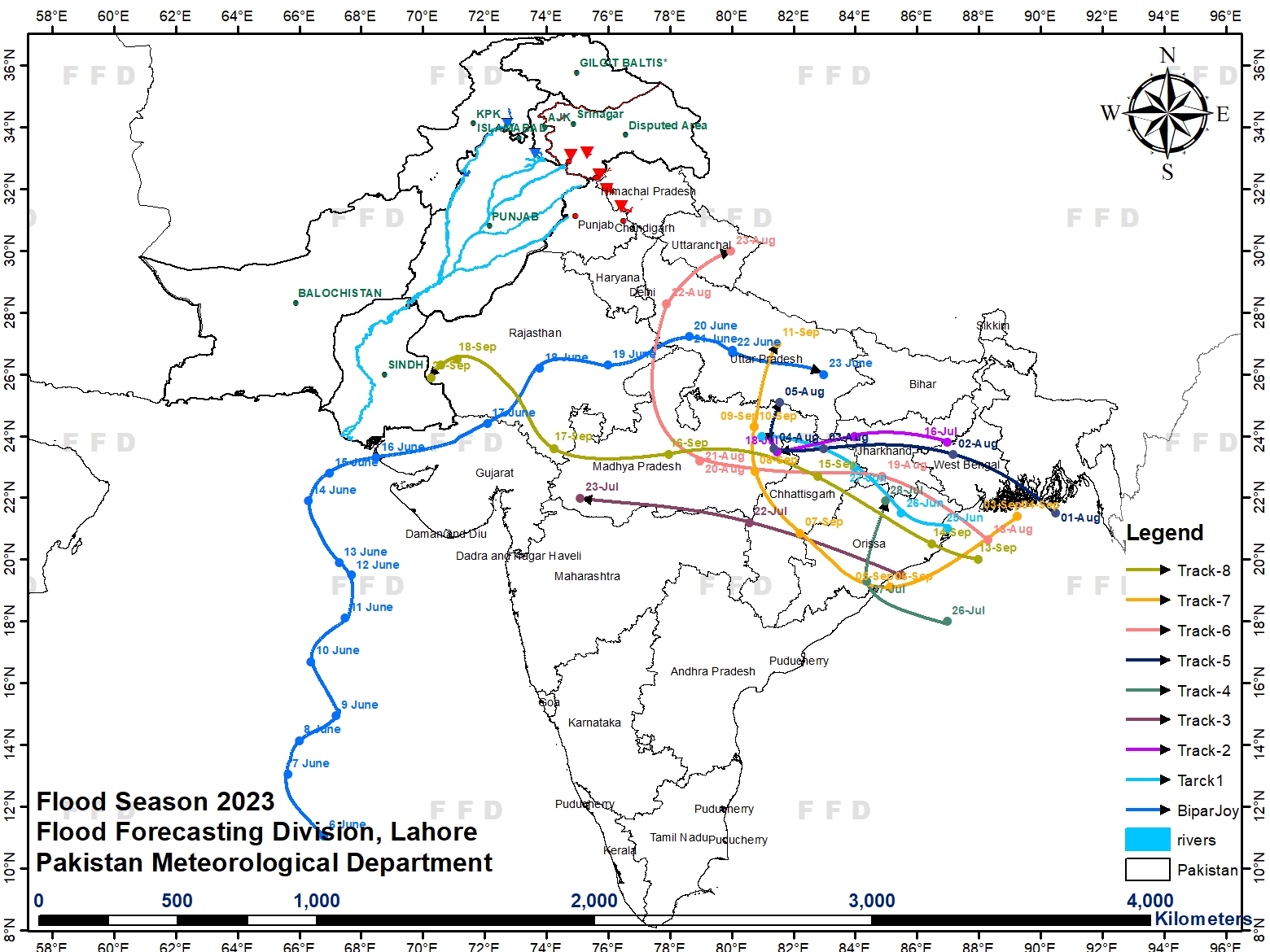 Flood Tracks Season 2023